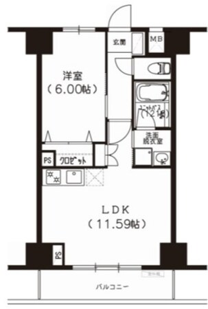 S-FORT船橋塚田の物件間取画像